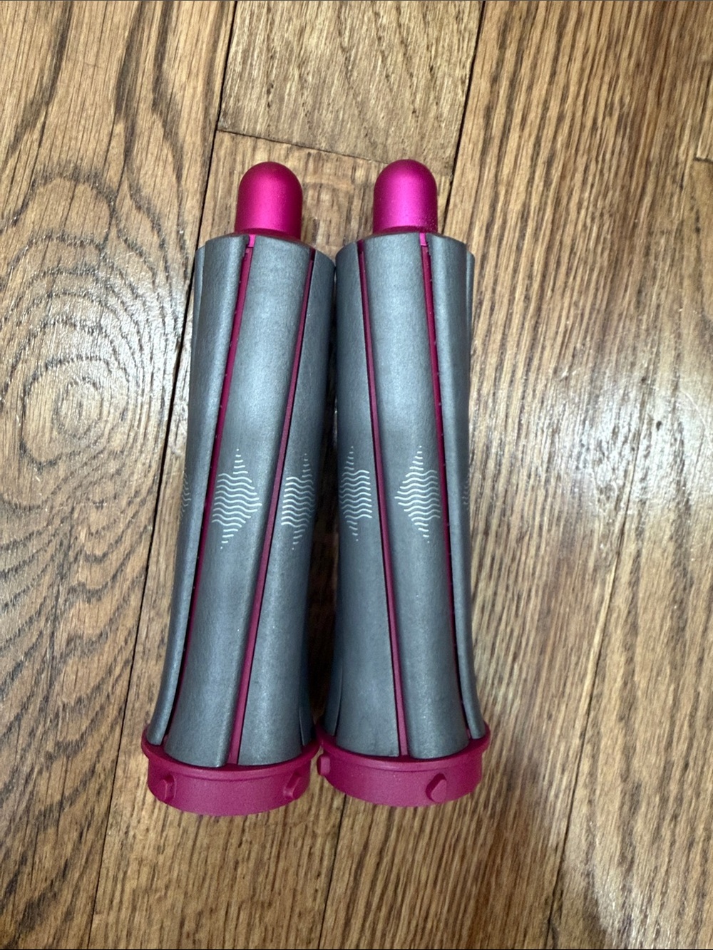 Dyson Airwrap 1.2” 30mm Curling Barrels Set – Nickel/Fuchsia